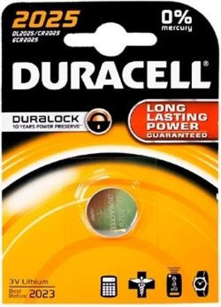 Duarcell Lithium 3 volt DL 2025 blister 1