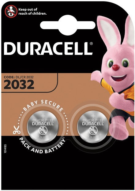 Duarcell Lithium 3 volt DL 2032 blister 2