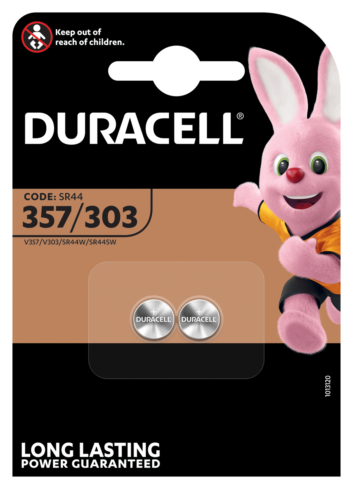 Duracell D357/303 SR44SWEP blister 2