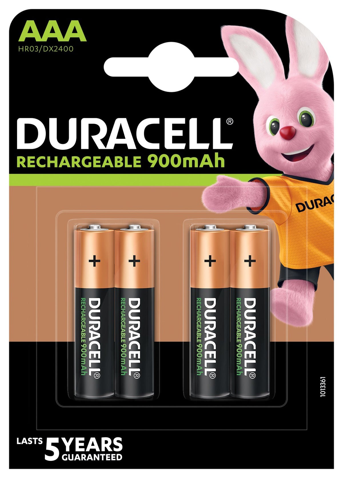 Duracell DX2400 AAA NiMh Stay Charged 900 mAh blister 4