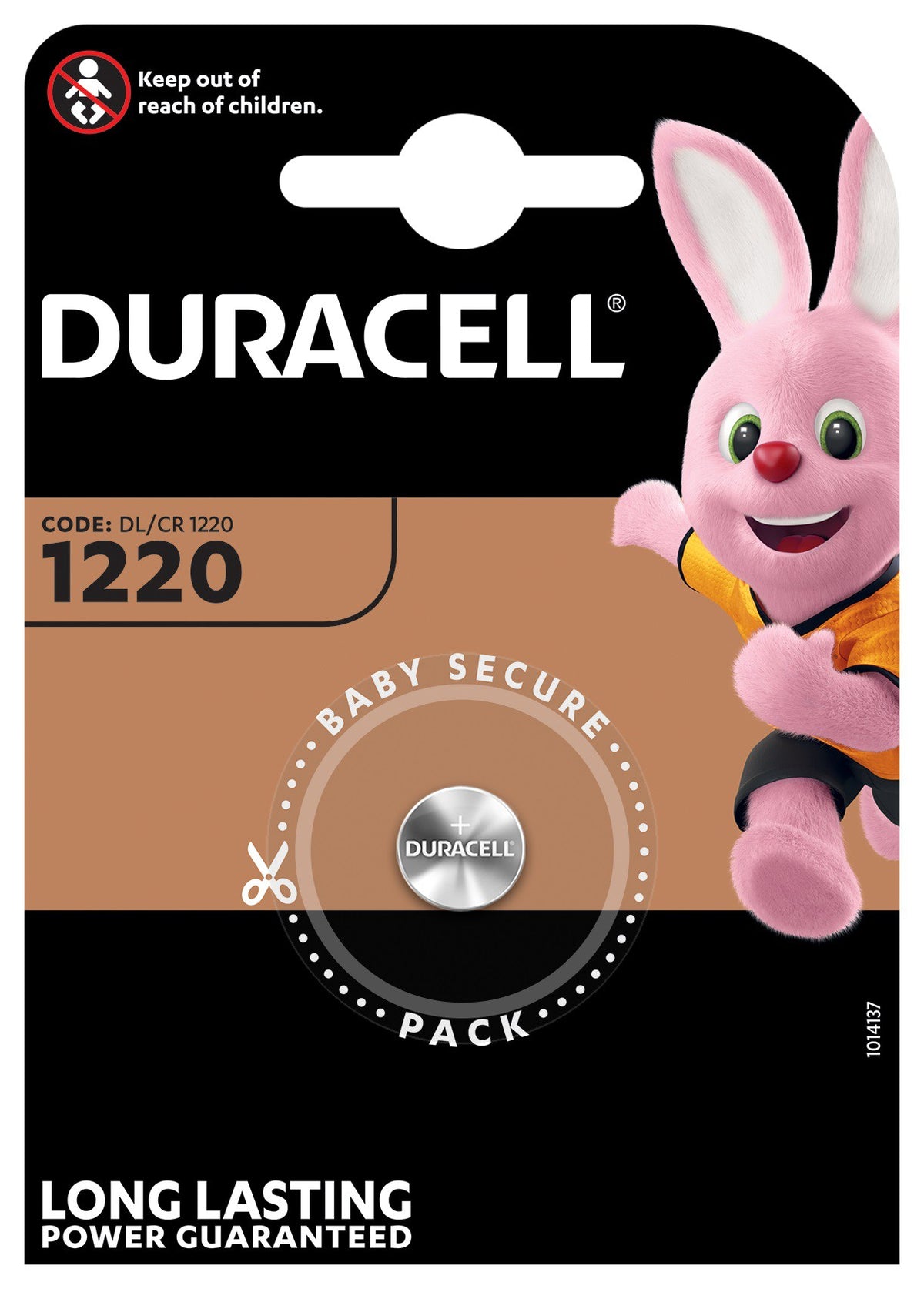 Duracell Lithium 3 volt DL 1220 blister 1