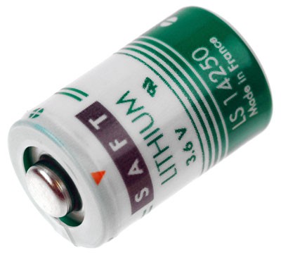 Saft Lithium 3.6Volt 1/2AA LS14250