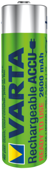 Varta oplaadbaar R2U AA 2600mAh blister 4