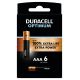 Duracell Optimum 100% AAA 6 blister