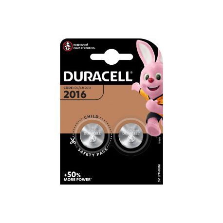 Duracell Lithium 3 volt DL 2016 blister 1