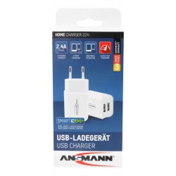 Ansmann Dual High Speed USB 2,4Ah lader