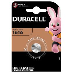 Duracell Litium 3 volt DL 1616 blister 1