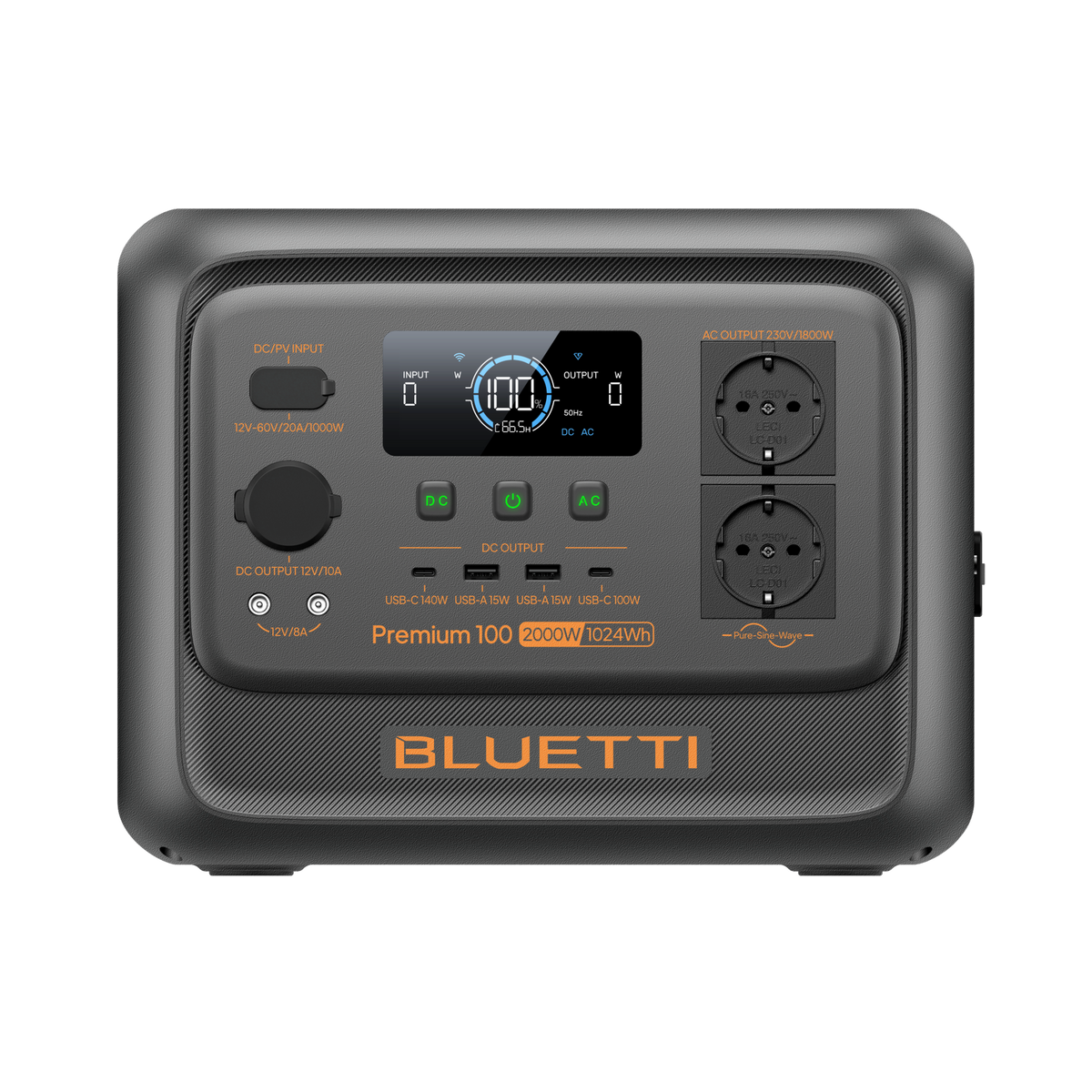 Bluetti Premium 100 V2 2000W 1024Wh