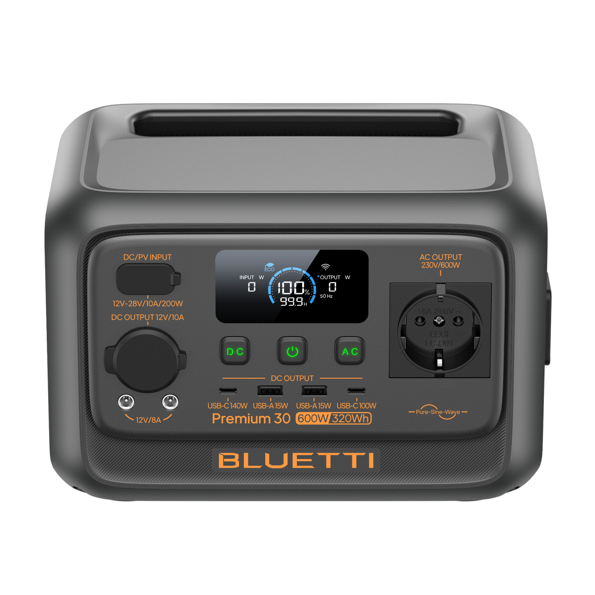 Bluetti Premium 30 V2 600W