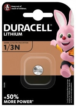 Duracell CR1/3N Lithium 3 volt blister 1