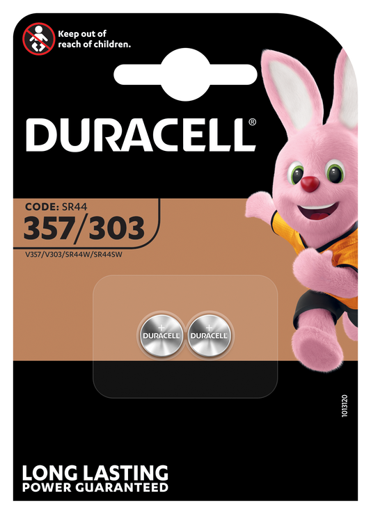 Duracell D357/303 SR44SWEP blister 2