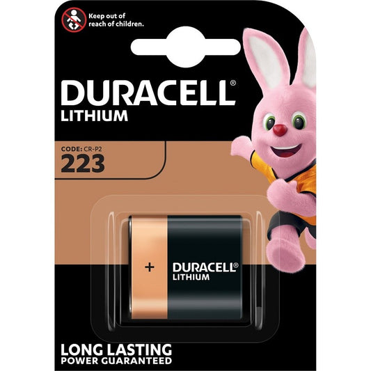Duracell DL223 CR-2P Lithium 6 volt blister 1