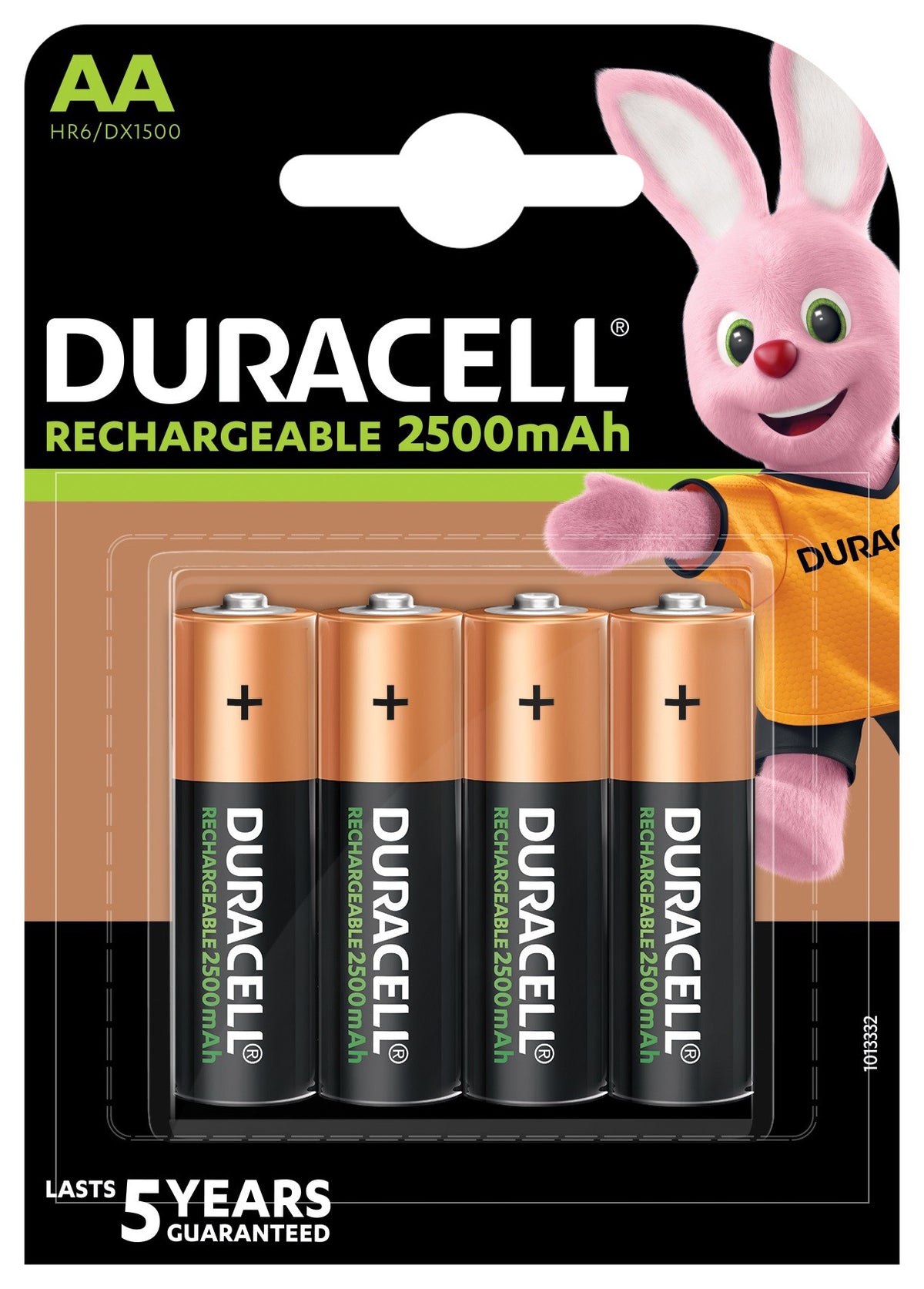 Duracell DX1500 AA NiMh Stay Charged 2500mAh blister 4