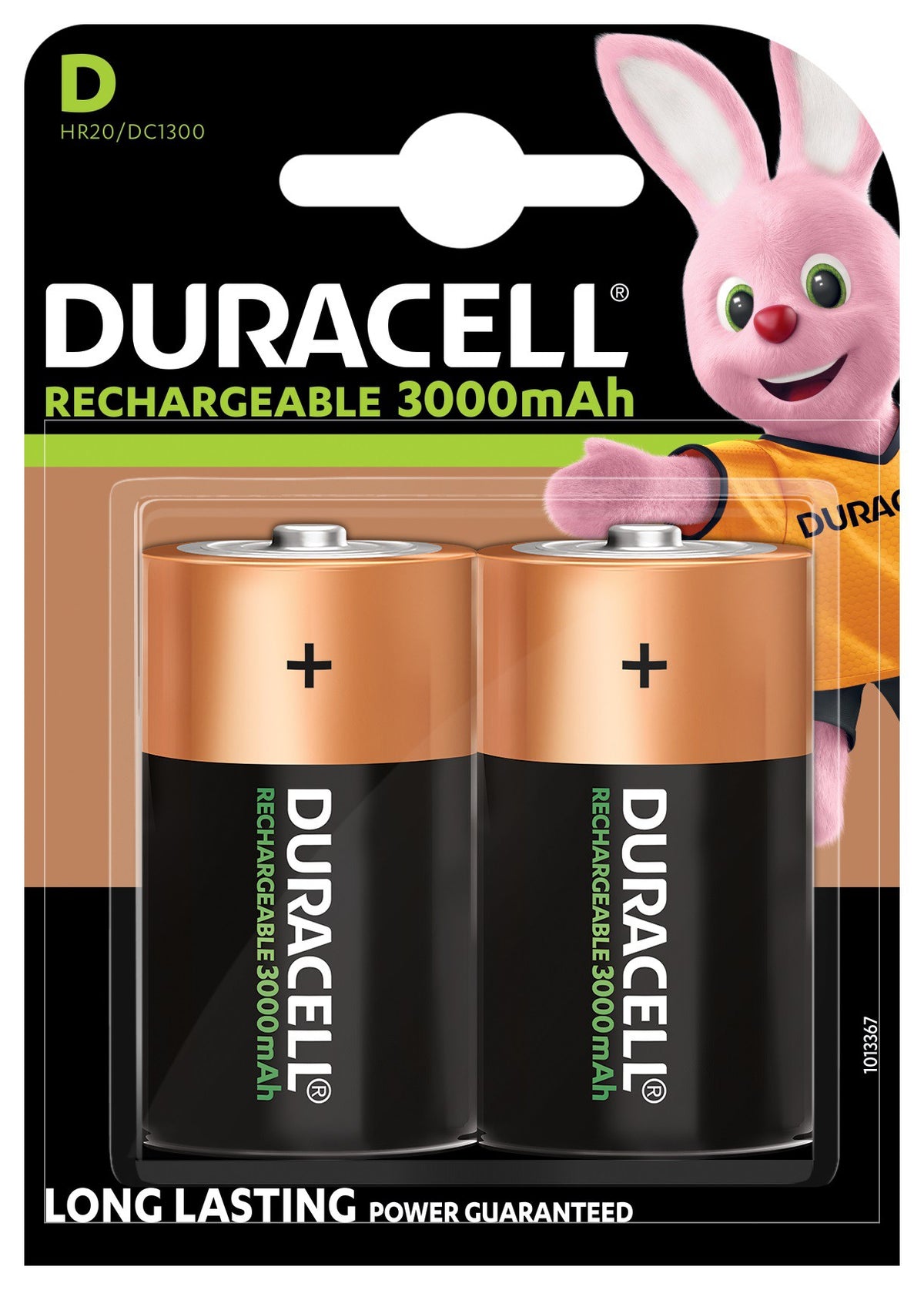 Duracell HR20 D NiMh 3000mAh blister 2