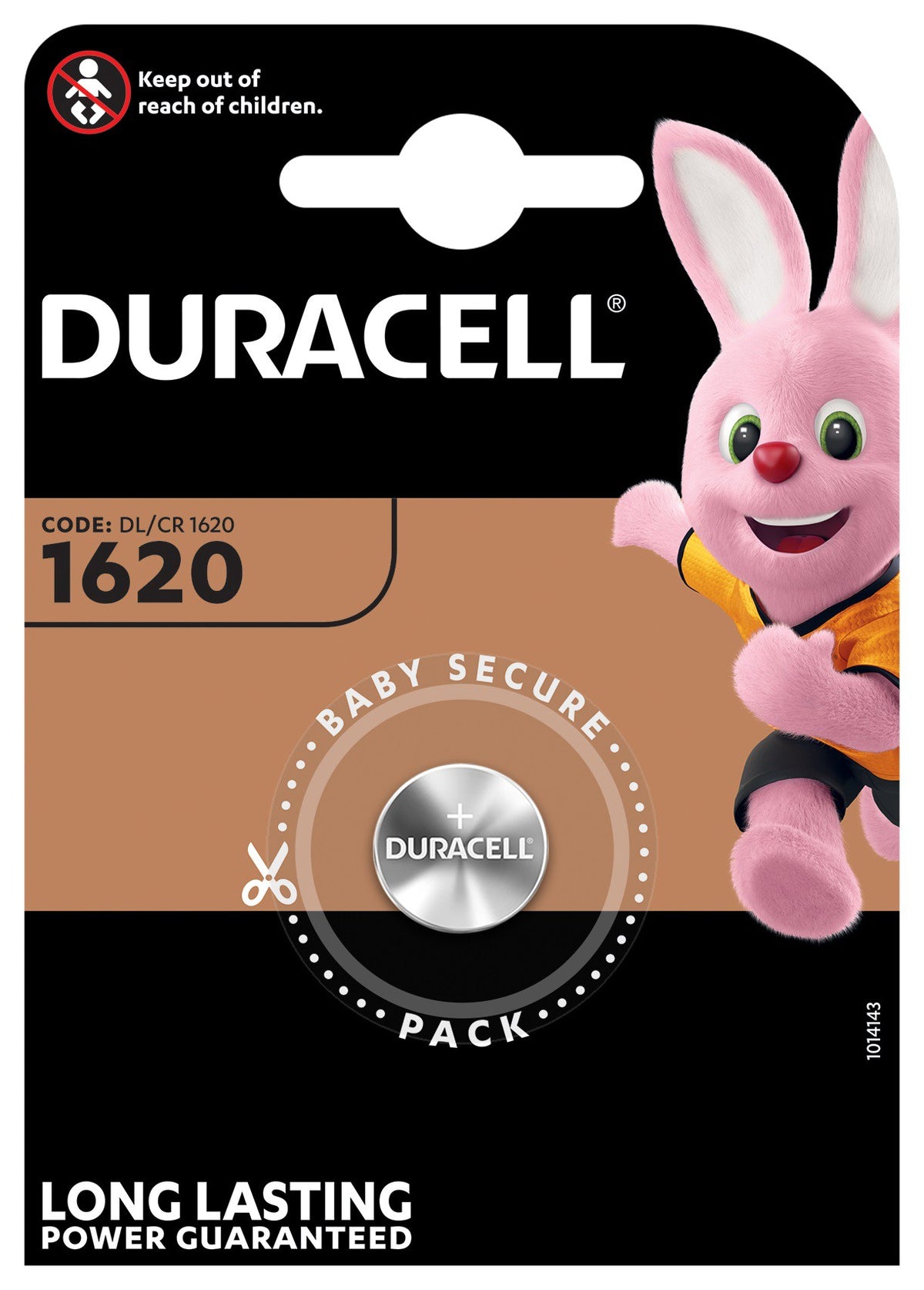 Duracell Lithium 3 volt DL 1620 blister 1