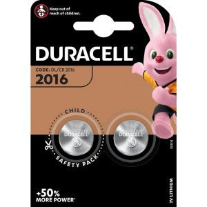 Duracell Lithium 3 volt DL 2016 blister 1