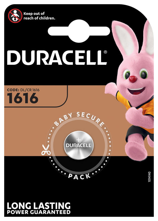 Duracell Litium 3 volt DL 1616 blister 1