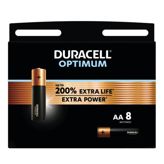 Duracell Optimum 200% AA blister 8