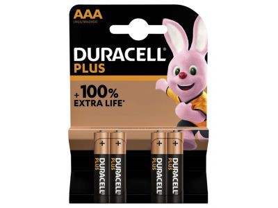 Duracell Plus Power MN2400 AAA blister 4