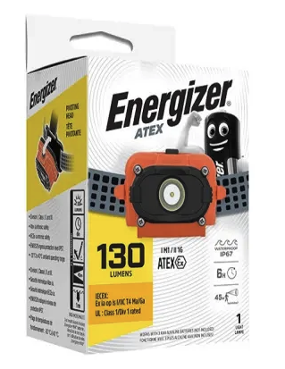 Energizer ATEX LED Hoofdlamp 130 lm