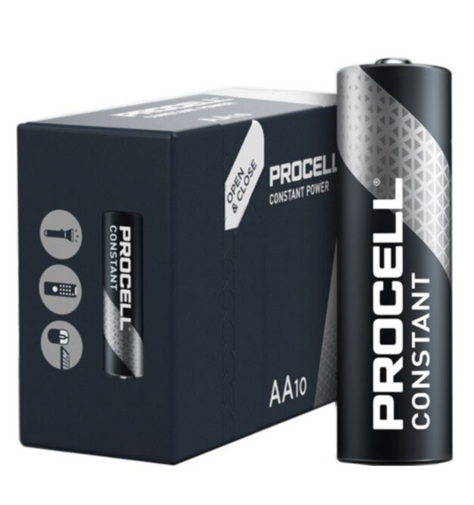 Procell Constant LR6/AA made by Duracell 10 stuks
