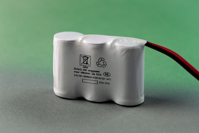 Noodverlichtingaccu 3.6V-1.6Ah SBS met draden