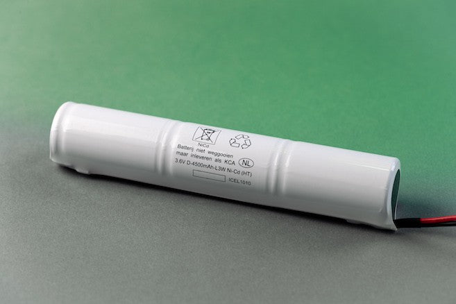 Noodverlichtingaccu 3.6V-4.0Ah Stick met draden