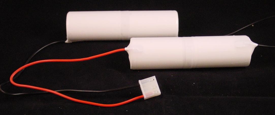 Noodverlichtingaccu 4.8V-4.0Ah 2xStick Famostar