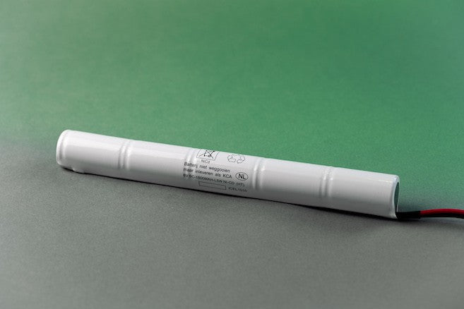 Noodverlichtingaccu 6.0V-1.6Ah Stick met draden