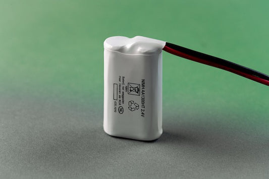 Noodverlichtingsaccu NiMh SBS 2/AA 2,4V-1,3Ah Famostar connector