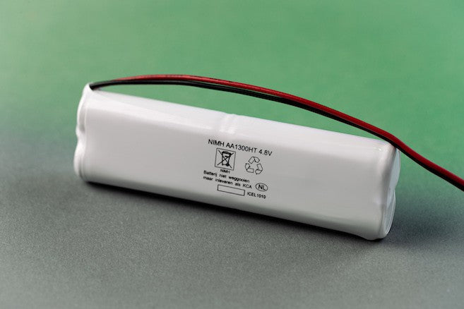 Noodverlichtingsaccu NiMh 4,8V-1,3Ah 2xStick SA4VHTAA122 met draden