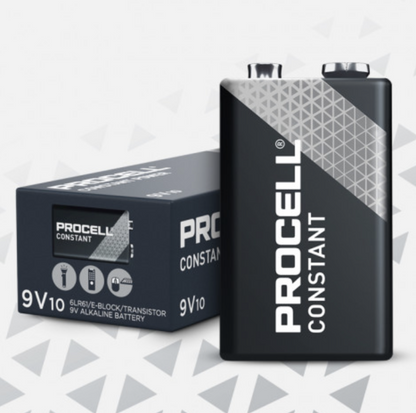 Procell Constant 6LR61/9,0 volt made by Duracell 10 stuks