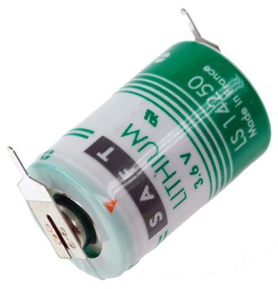 Saft Lithium 3.6 volt 1/2 AA LS14250-2PF