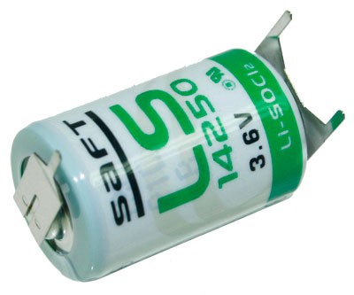 Saft Lithium 3.6 volt 1/2AA LS14250-3PF