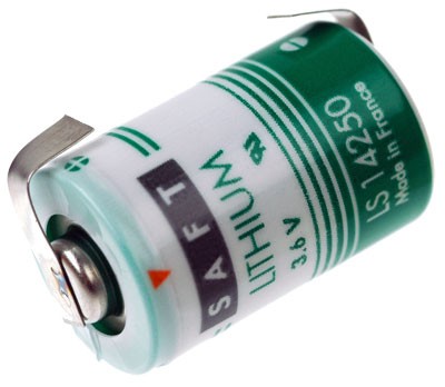 Saft Lithium 3.6 volt 1/2AA LS14250-CNR