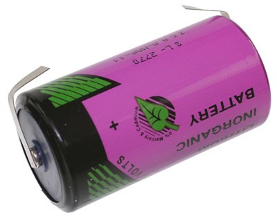 Tadiran lithium 3.6V C SL2770/T met soldeerlippen