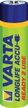 Varta Oplaadbaar AAA 800mAh blister 4