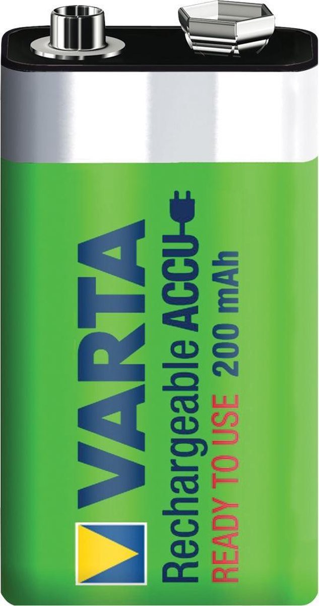 Varta oplaadbaar R2U 9V Blister 1